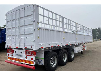 Semi-remorque bétaillère neuf TITAN 2025 New Fence Semi Trailer for Sale In Tanzania: photos 3