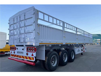 Semi-remorque bétaillère pour transport de matériaux granulaires neuf TITAN In Stock 30/40/50 Ton Fence Semi Trailer Transport Cargo Bulk In Senegal: photos 2 Semi-remorque bétaillère pour transport de matériaux granulaires neuf TITAN In Stock 30/40/50 Ton Fence Semi Trailer Transport Cargo Bulk In Senegal: photos 2