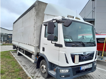 Camion à rideaux coulissants MAN TGL 12.220