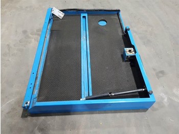Frame/ Châssis pour Engins de chantier Fuchs MHL320-Terex 0732027005-Engine hood/Motorhaube: photos 3