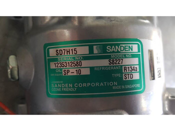 Moteur et pièces pour Engins de chantier SANDEN SD7H15-S8227-Compressor/Kompressor/Aircopom: photos 3