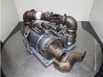 Moteur et pièces pour Engins de chantier Sennebogen 818 - Exhaust system/Auspuff/Uitlaat: photos 4