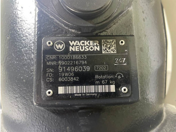Hydraulique pour Engins de chantier WACKER NEUSON 1000186633-Rexroth A6VM160-Drive motor/Fahrmotor: photos 4
