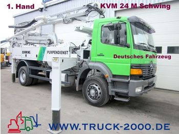 Camion pompe MERCEDES-BENZ 1828 Schwing 24m KVM 24-4H Hallenmeister D. Fzg.: photos 1