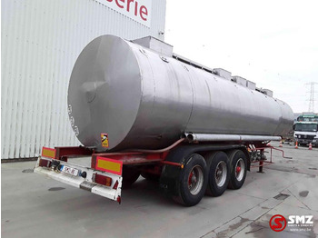 Semi-remorque citerne Magyar Oplegger inox water wine tank: photos 4