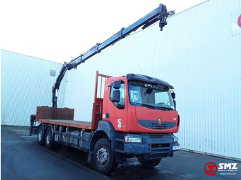 Camion plateau RENAULT Kerax 430
