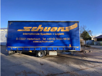 Remorque rideaux coulissants