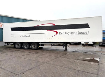Semi-remorque fourgon Pacton / JUMBO 3-AXLE CLOSED BOX WITH FULL STEEL CHASSIS (BPW-AXLES / DRUM BRAKES / ABS BRAKE SYSTEM / 13.60 METER): photos 4