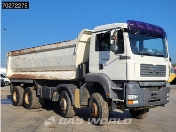 Camion benne MAN TGA 41.430 8X6 23m3 Manual Big-Axle Steel suspension Euro 3: photos 3