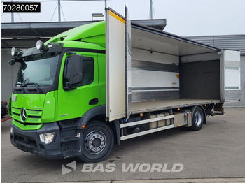 Camion fourgon Mercedes-Benz Antos 1827 4X2 18tonner ADR Ladebordwand boxheater Euro 6: photos 3