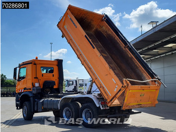 Camion benne Mercedes-Benz Arocs 3345 6X6 11m3 Meiller Mixer Steelsuspension Big-Axle Euro 6: photos 2