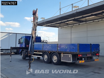 Camion plateau, Camion grue Volvo FM 330 6X2 HMF 1820 K3 Kran Crane Lift+Steering Axle Xenon Euro 5: photos 2