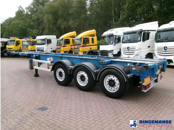 Semi-remorque porte-conteneur/ Caisse mobile ASCA 3-axle container trailer 20-30 ft + ADR: photos 3