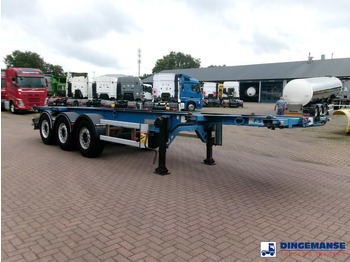 Semi-remorque porte-conteneur/ Caisse mobile ASCA 3-axle container trailer 20-30 ft + ADR: photos 2