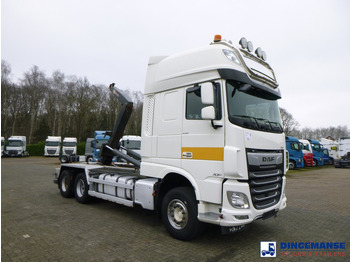 Camion ampliroll DAF XF 530 6x2 Euro 6 VDL container hook: photos 2