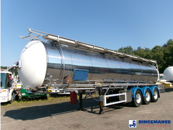 Crédit-bail de Feldbinder Chemical tank (non-ADR) inox 30 m3 / 1 comp + pump Feldbinder Chemical tank (non-ADR) inox 30 m3 / 1 comp + pump: photos 1