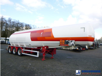 Remorque citerne Feldbinder Jet fuel tank 40 m3 / 1 comp + pump: photos 2