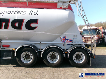 Semi-remorque citerne Feldbinder Powder tank alu 36 m3 / 1 comp: photos 5