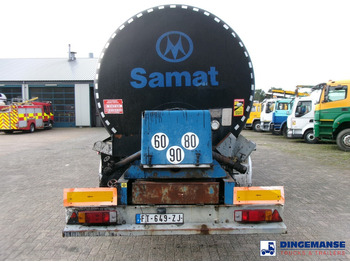 Semi-remorque citerne Fruehauf Bitumen tank inox 31 m3 / 1 comp + mixer & engine: photos 5