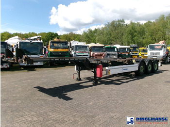 Semi-remorque porte-conteneur/ Caisse mobile KRONE