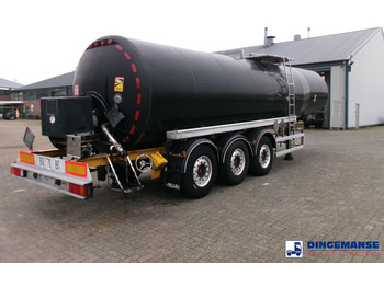 Semi-remorque citerne Magyar Bitumen / heavy oil tank inox 30.5 m3 / 1 comp + pump / ADR 03-01-2024: photos 4