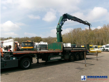 Semi-remorque plateau