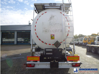 Semi-remorque citerne Van Hool Chemical tank inox L4BH 37.5 m3 / 1 comp: photos 5