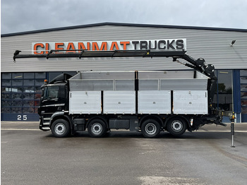 Camion benne, Camion grue DAF FAX CF 480 Euro 6 HMF 21 Tonmeter laadkraan: photos 4