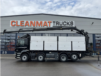 Camion benne, Camion grue DAF FAX CF 480 Euro 6 HMF 21 Tonmeter laadkraan: photos 3