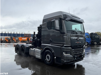 Tracteur routier neuf MAN TGX 26.580 6x4 Euro 6 Retarder Hiab 30 Tonmeter laadkraan + Fly-jib New and Unused!: photos 3