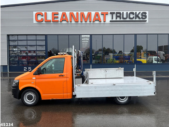 Camion grue Volkswagen Transporter 2.0 TDI Amco Veba 1.3 Tonmeter laadkraan Just 181.331 km!: photos 3