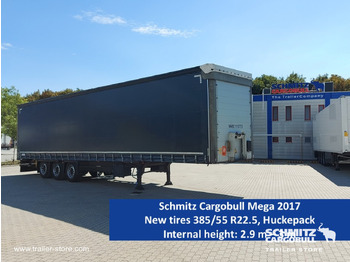 Semi-remorque rideaux coulissants SCHMITZ MEGA