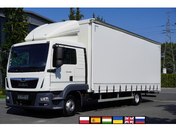 Camion à rideaux coulissants MAN TGL