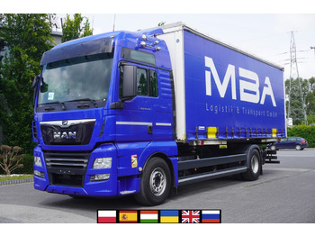 Camion à rideaux coulissants MAN TGX