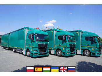 Camion à rideaux coulissants MAN TGX 18.470