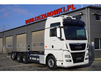 Camion grue MAN TGX 35.580