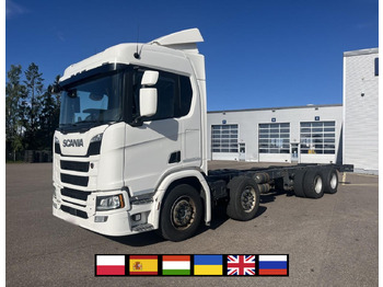 Camion grue SCANIA R
