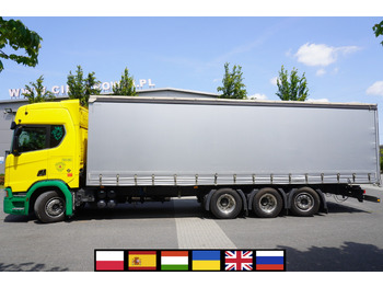 Camion à rideaux coulissants SCANIA R 650
