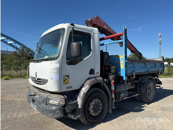 Camion benne RENAULT Midlum 220