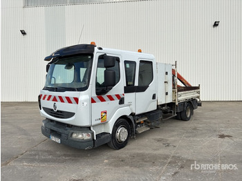 Camion plateau RENAULT Midlum 220