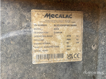 Tombereau MECALAC