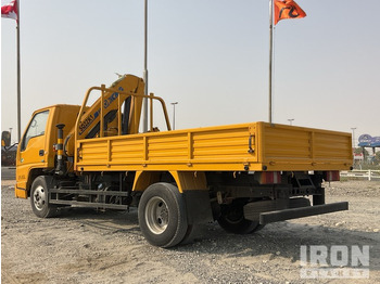 Camion plateau, Camion grue 2019 JMC JX1041TG26 XCMG SQ2ZK1 2000 kg Knuckle Boo ... Flatbed Truck w/Crane: photos 4 Camion plateau, Camion grue 2019 JMC JX1041TG26 XCMG SQ2ZK1 2000 kg Knuckle Boo ... Flatbed Truck w/Crane: photos 4