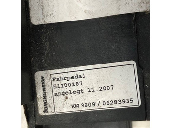 Pédale pour Matériel de manutention Accelerator for Jungheinrich: photos 4 Pédale pour Matériel de manutention Accelerator for Jungheinrich: photos 4