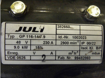 Moteur et pièces pour Matériel de manutention Hydraulic pump motor for Still FM 20: photos 2
