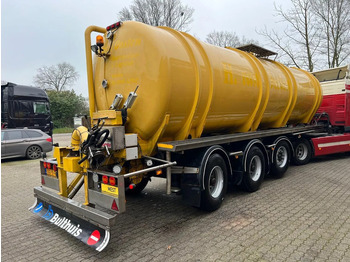 Semi-remorque citerne Burg 36m3 Mestoplegger Geijkte weging Bemonstering 2x stuuras: photos 3
