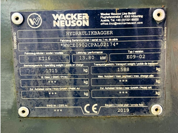 Mini pelle Neuson ET16 (3865): photos 3