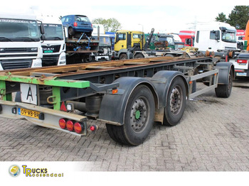 Remorque porte-conteneur/ Caisse mobile BURG
