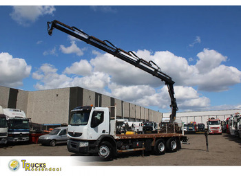 Camion grue RENAULT Kerax 370