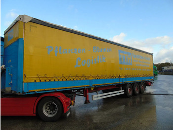 Semi-remorque rideaux coulissants Schmitz Cargobull 3 AXLE SAF + DHOLLANDIA LOADLIFT + SLIDING ROOF: photos 2