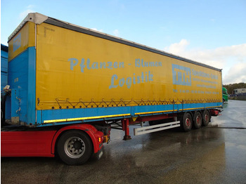 Semi-remorque rideaux coulissants Schmitz Cargobull 3 AXLE SAF + DHOLLANDIA LOADLIFT + SLIDING ROOF: photos 3